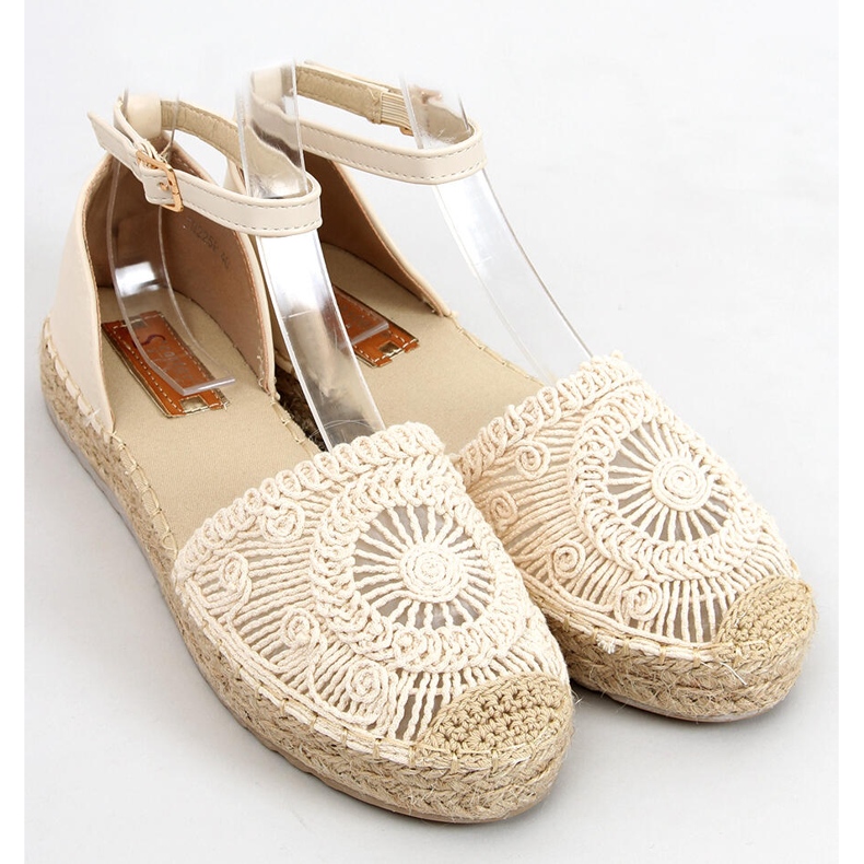 Espadrillas traforate Jasmine Beige 1