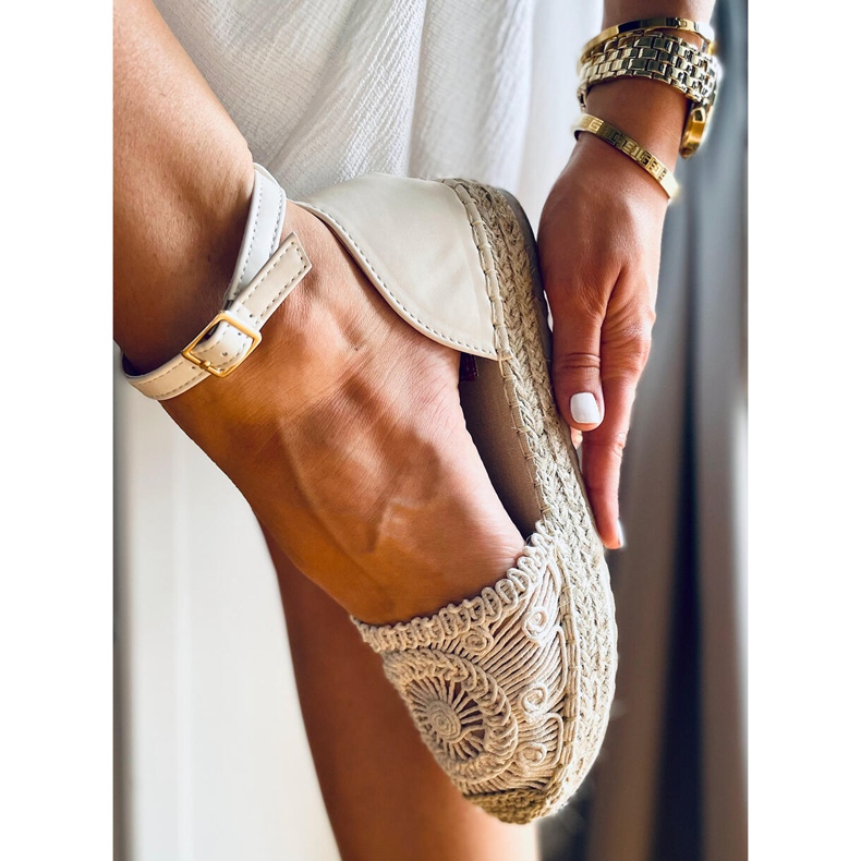 Espadrillas traforate Jasmine Beige 2