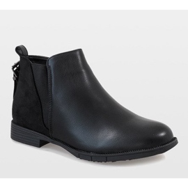 Kayla Shoes Stivali neri isolati 3086 nero 1