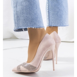 Tacchi alti beige Steven 1