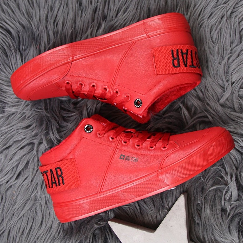 Sneakers rosse isolate Big Star EE274354 rosso 2