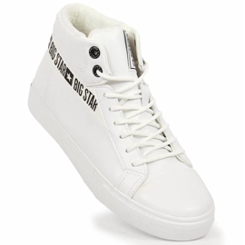 Sneakers alte bianche Big Star EE274356 bianca 1
