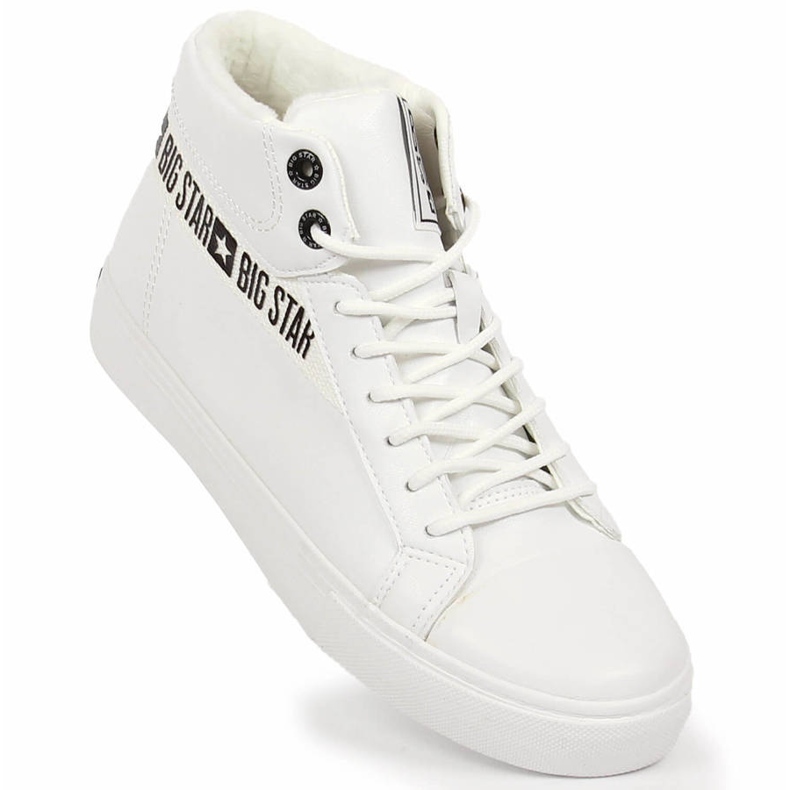 Sneakers alte bianche Big Star EE274356 bianca 1