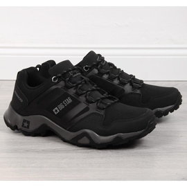 Scarpe sportive da trekking da uomo nere Big Star GG174269 nero 1