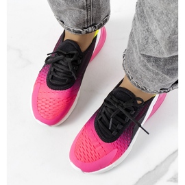 PA1 Sneakers sportive Glaner nere nero rosa 1
