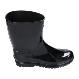 Galosce da donna nere laccate American Club KAL17 / 22 nero 3