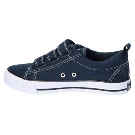Sneakers American Club LH59 / 22 blu navy con velcro 3
