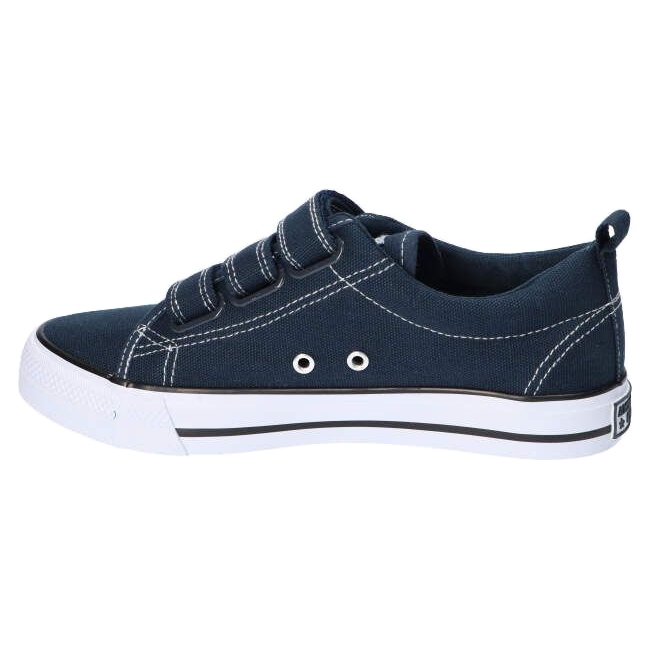 Sneakers American Club LH59 / 22 blu navy con velcro 3