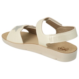 Befado Sandals Girls 068y003 bianco e argento 3