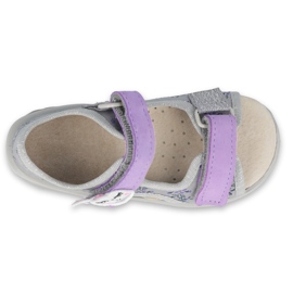 Scarpe per bambini Befado pu 065P150 viola grigio 3
