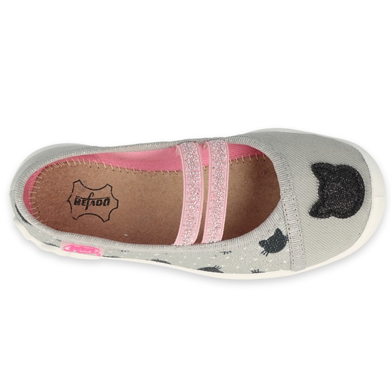 Scarpe per bambini Befado 116Y302 grigio 3