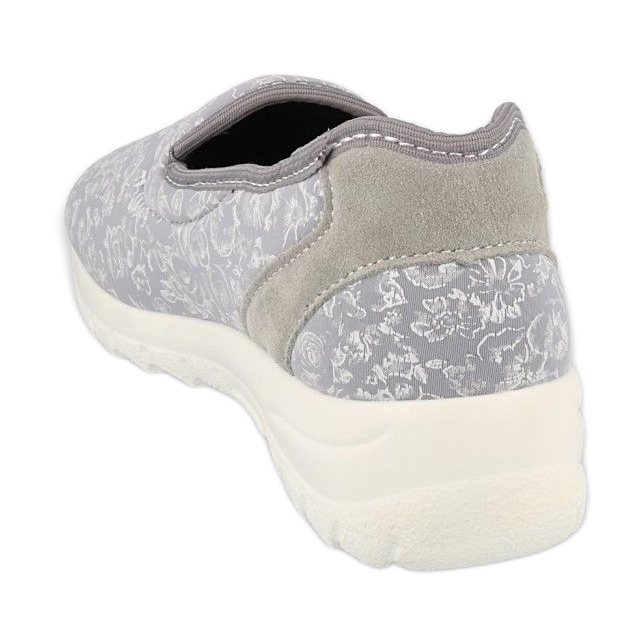 Dr.ORTO Befado sportivo da donna 517D021 grigio con fantasie bianche 1