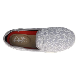 Dr.ORTO Befado sportivo da donna 517D021 grigio con fantasie bianche 4