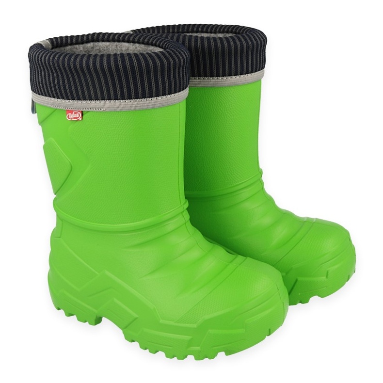 Scarpe per bambini Befado galosce verdi 162Y303 verde 3
