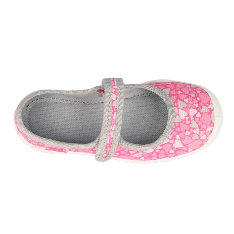 Scarpe per bambini Befado 114Y476 rosa grigio 1