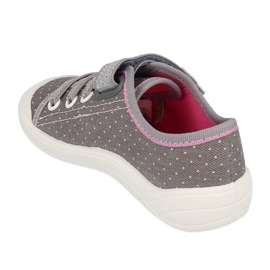 Scarpe per bambini Befado 251X107 rosa grigio 4
