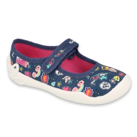 Scarpe per bambini Befado 114Y482 blu navy multicolore 4