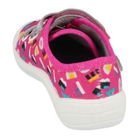Scarpe per bambini Befado 251Y181 rosa d'argento multicolore 1