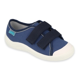 Scarpe per bambini Befado 672X076 blu navy blu 4