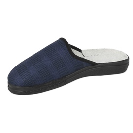 Befado scarpe da uomo pu 132M015 blu navy 2