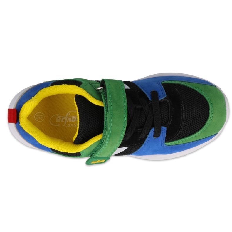Scarpe per bambini Befado 516Y133 nero blu verde 3