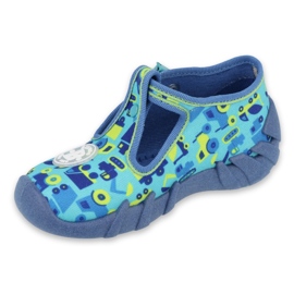 Scarpe per bambini Befado 110P409 blu verde 1