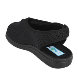 Scarpe da uomo Orto Befado 676M007 nero 1