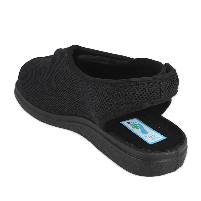 Scarpe da uomo Orto Befado 676M007 nero 1
