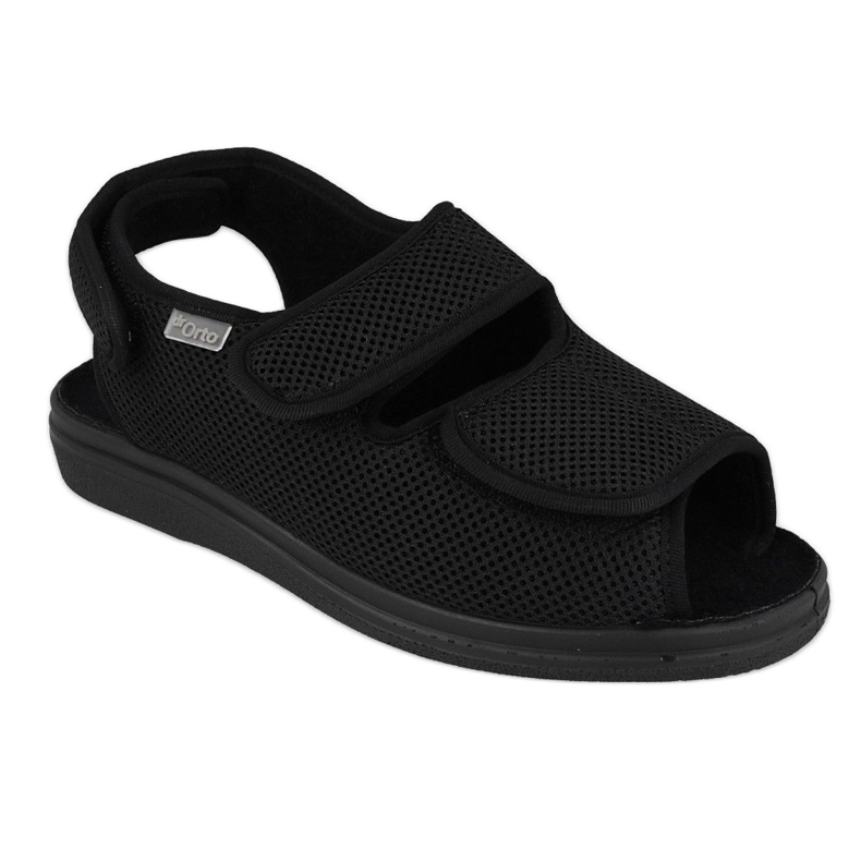 Scarpe da uomo Orto Befado 676M007 nero 4