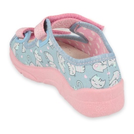 Scarpe per bambini Befado 869X167 blu rosa grigio 2