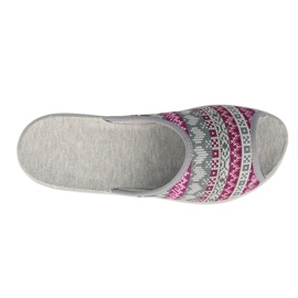 Scarpe da donna Befado pu 254D133 rosa grigio 3