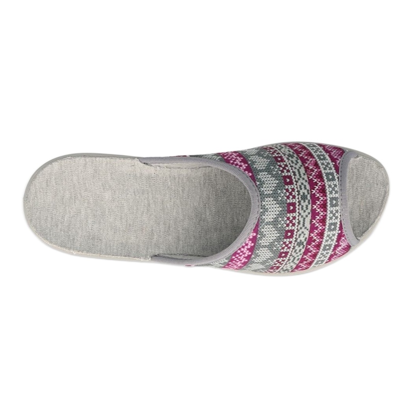 Scarpe da donna Befado pu 254D133 rosa grigio 3