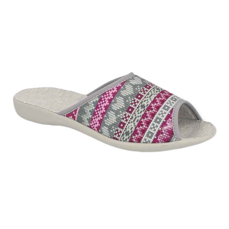 Scarpe da donna Befado pu 254D133 rosa grigio 1