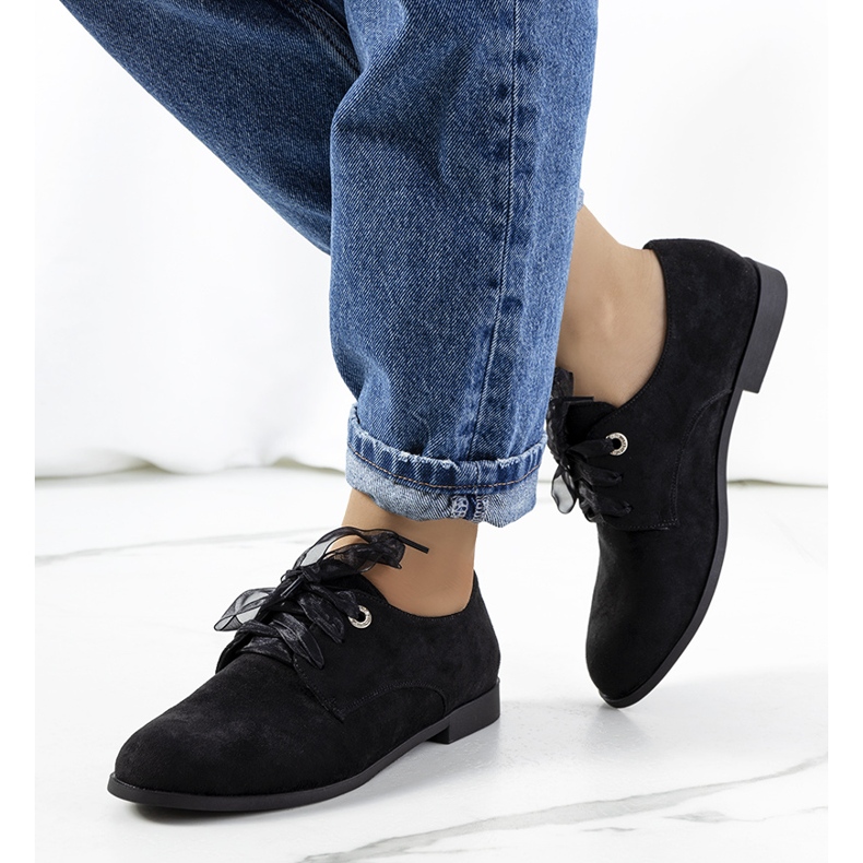 Scarpe nere di Ename nero 1