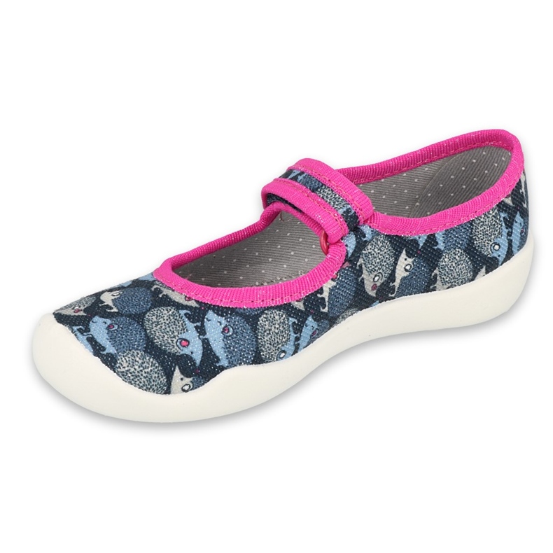 Scarpe per bambini Befado 114Y466 blu navy rosa 1