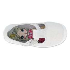 Scarpe per bambini Befado argento bianco 115X001 grigio 3