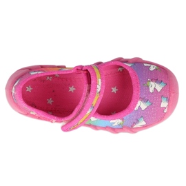 Scarpe per bambini Befado speedy 109P232 viola blu rosa giallo 4
