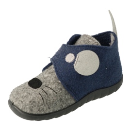 Scarpe per bambini Befado 526P080 blu navy grigio 4
