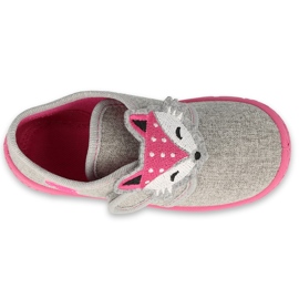 Scarpe per bambini Befado 538P053 rosa grigio 1