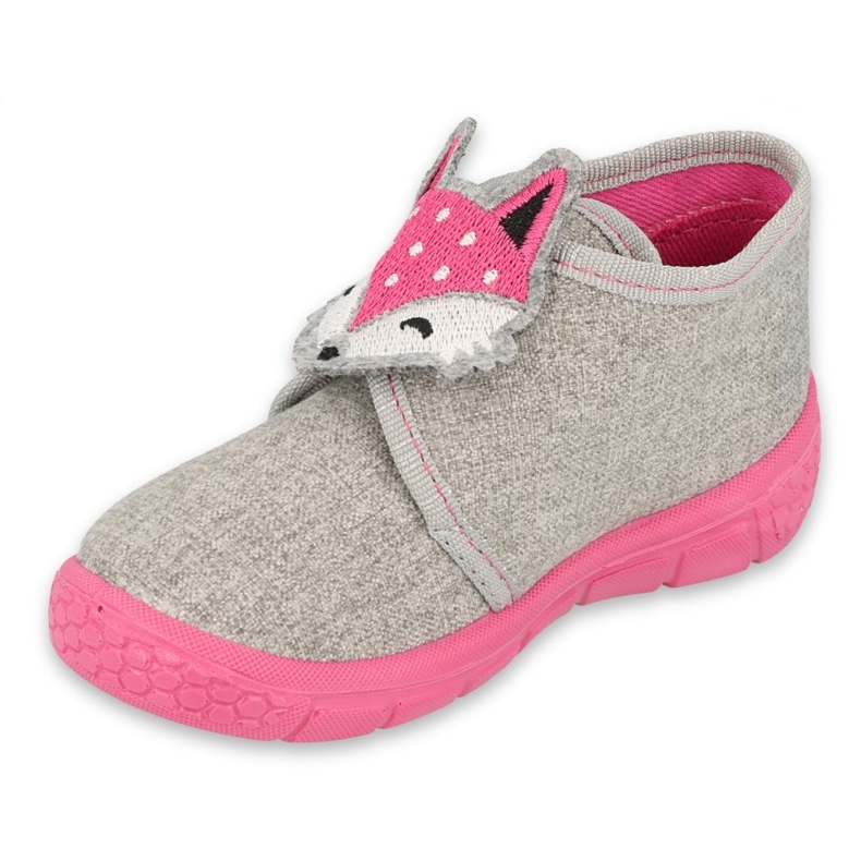 Scarpe per bambini Befado 538P053 rosa grigio 3