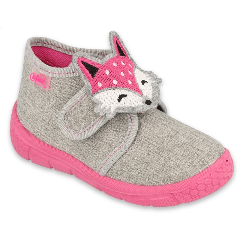 Scarpe per bambini Befado 538P053 rosa grigio 4