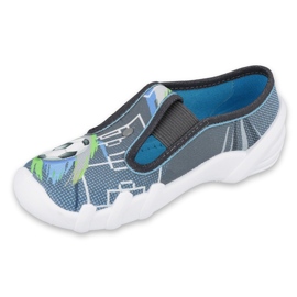 Scarpe da bambino Befado 290X223 Soft-B blu grigio 1