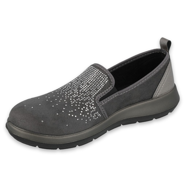 Scarpe da donna Dr.Orto Befado 156D005 Silver con cristalli argento 1