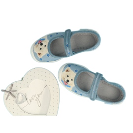 Scarpe per bambini Befado 114Y460 beige blu 2