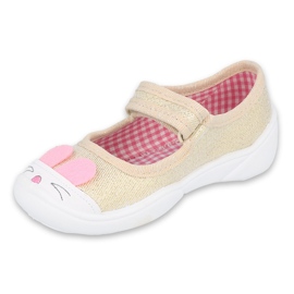Scarpe per bambini Befado 209P035 rosa d'oro 1