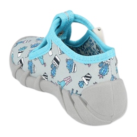 Scarpe per bambini Befado 110P414 blu grigio 2