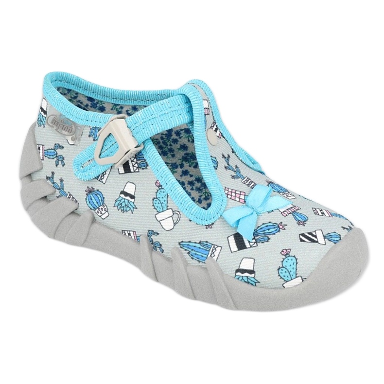 Scarpe per bambini Befado 110P414 blu grigio 3