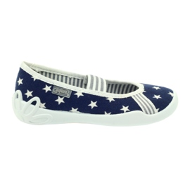 Scarpe per bambini Befado 193Y065 bianco blu navy grigio 1
