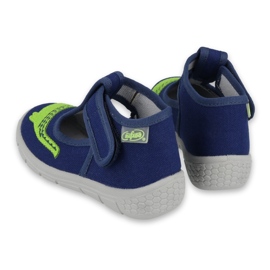 Scarpe per bambini Befado 531P083 blu navy verde 2