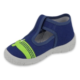 Scarpe per bambini Befado 531P083 blu navy verde 4
